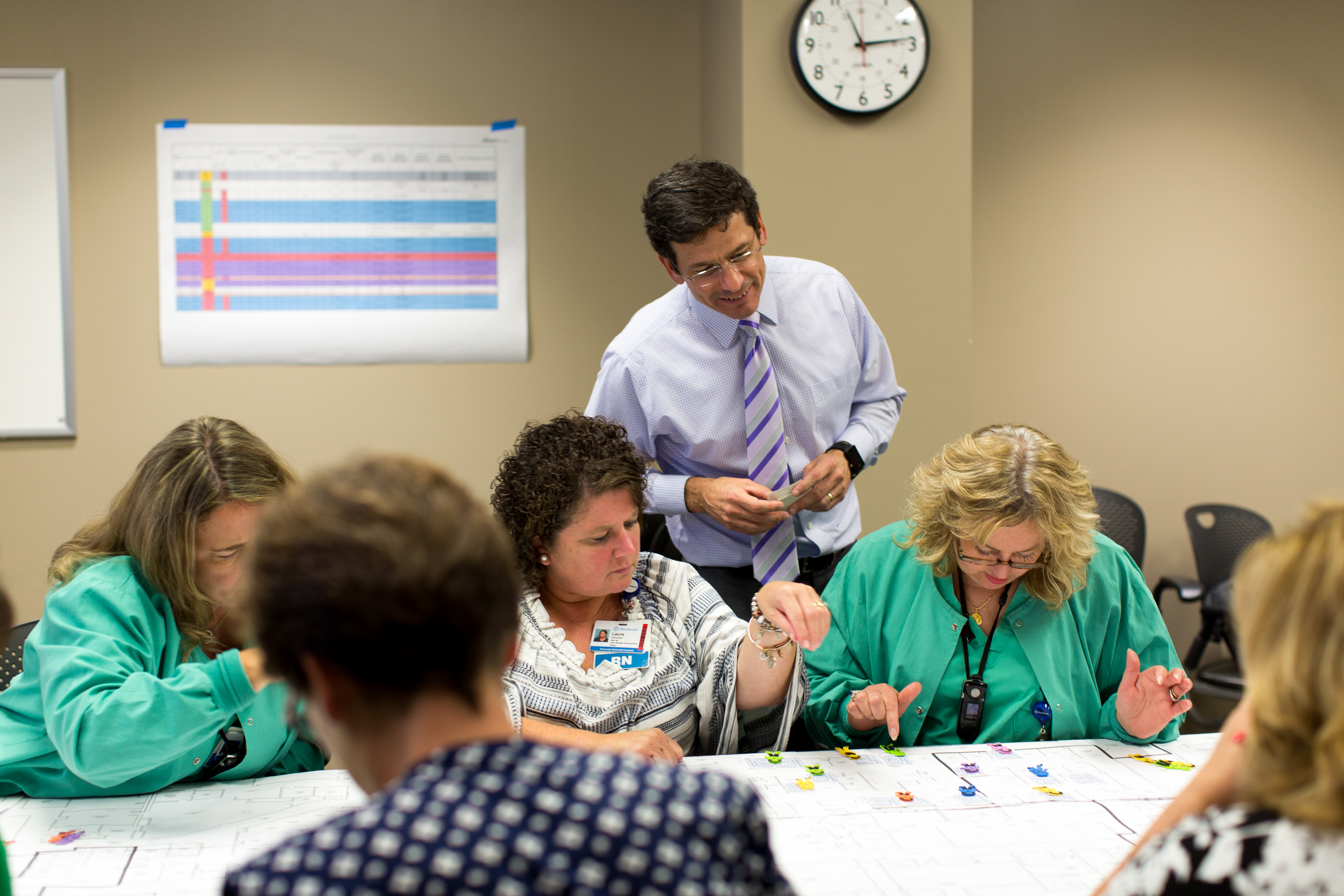 DesignGroup conducts planning session with OhioHealth clinical staff